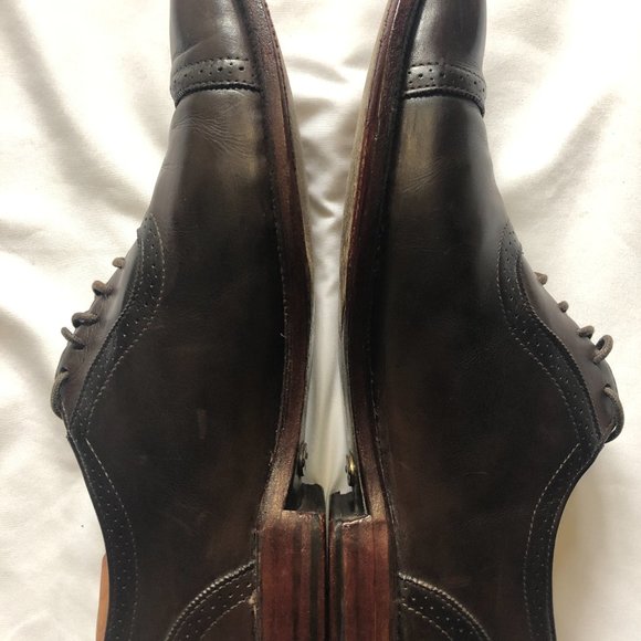 Allen Edmonds Plain-toe Lace-up Oxford Shoes - 10.5D Brown main image 9